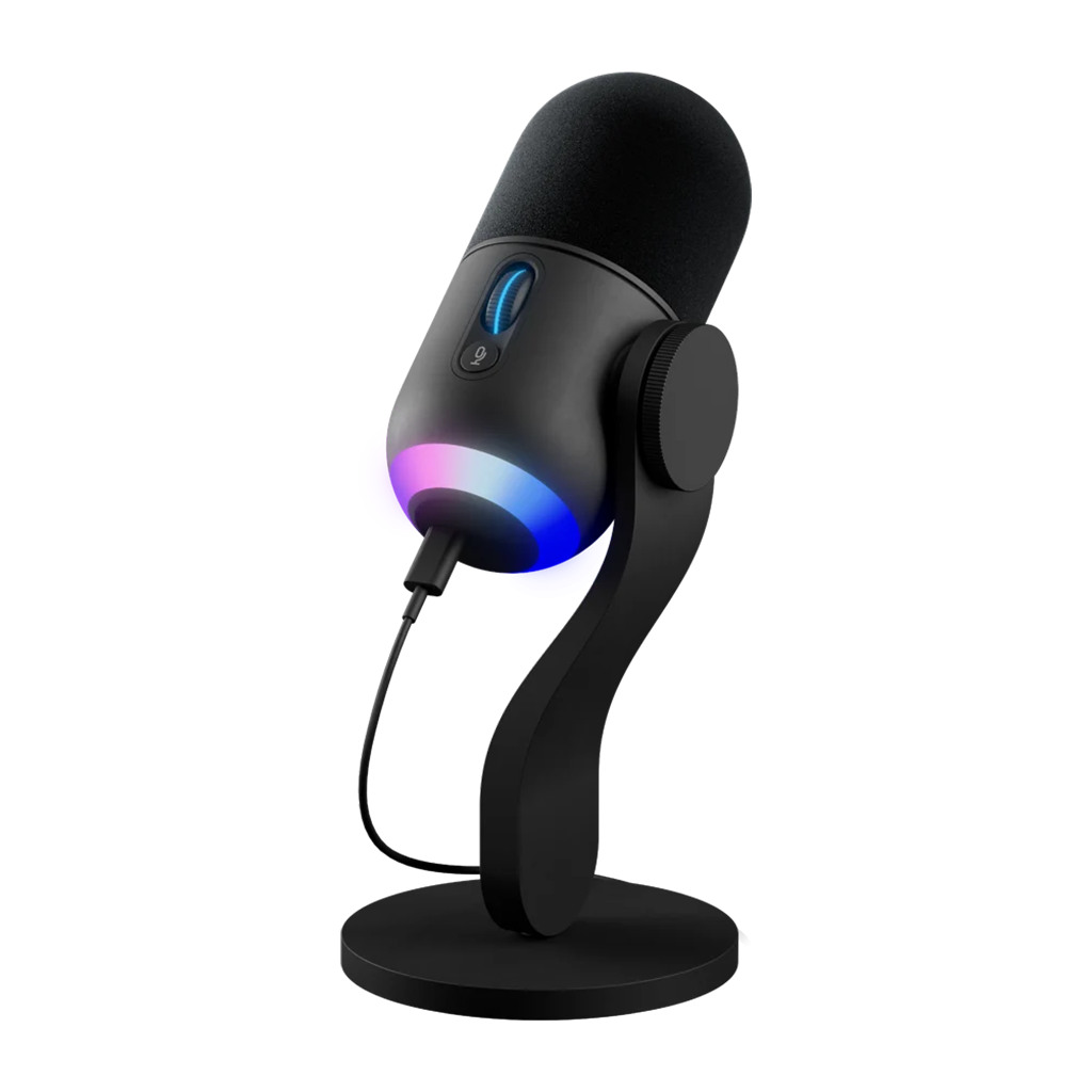 Logitech G Yeti GX RGB Gaming Microphone - LIGHTSYNC - BLACK - USB, 4 Polarna Uzorka, Ugrađeni Headphone Jack, Upravljanje Glasnoćom - Image 2