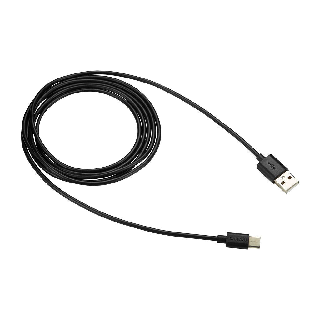 CANYON cable UC-2 USB-C 5W 1m Black - Image 2