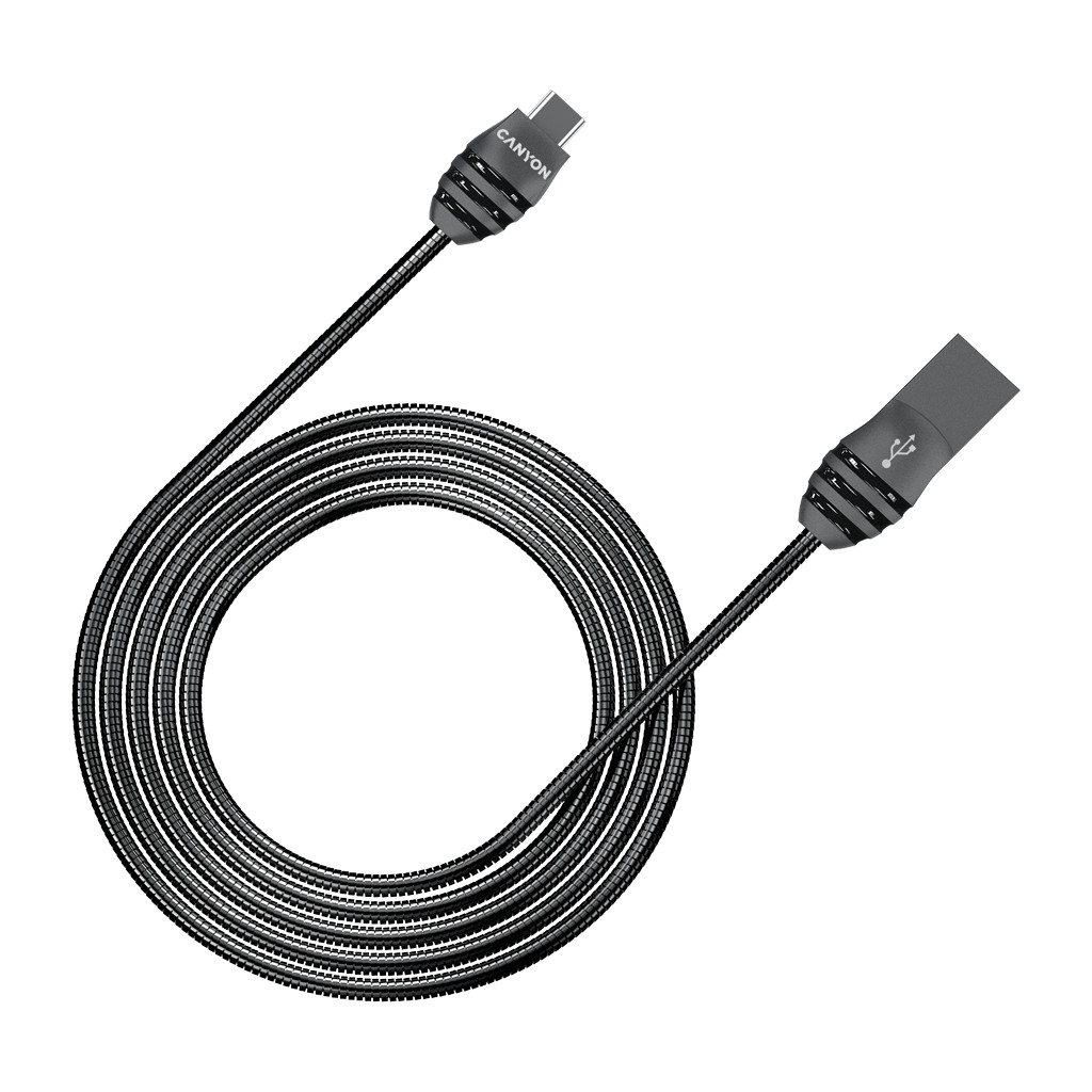 CANYON cable UC-5 USB-C 10W 1m Dark Grey