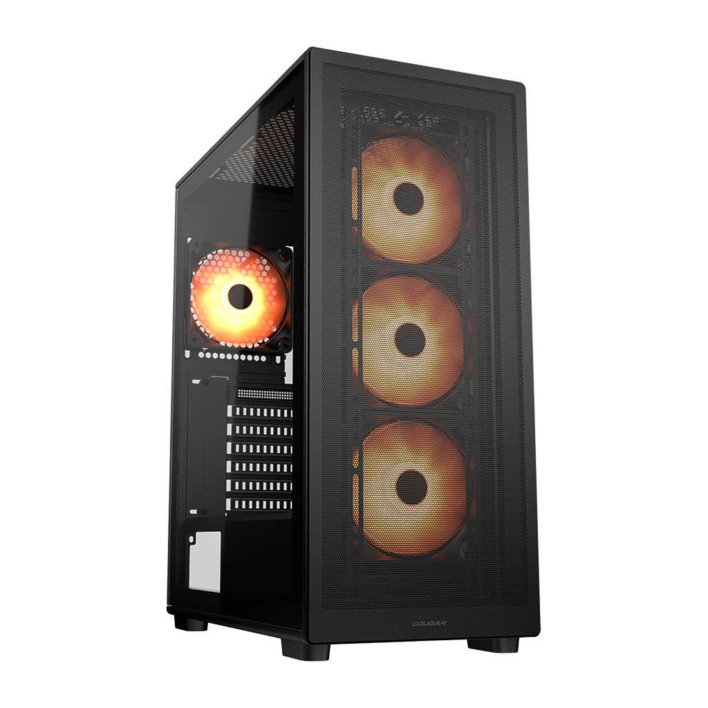 COUGAR MX220 RGB PC Kućište Mid Tower Crno - RGB rasvjeta, magnetna prednj - Image 2