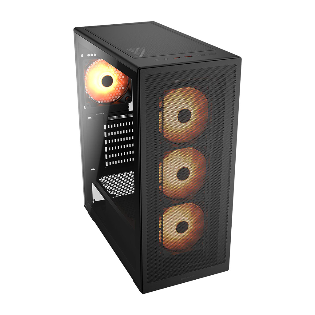 COUGAR MX220 RGB PC Kućište Mid Tower Crno - RGB rasvjeta, magnetna prednj - Image 3