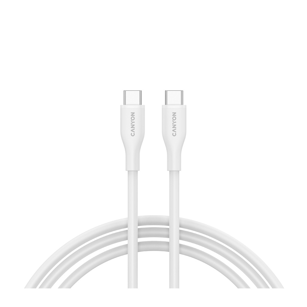 CANYON cable CC60SC10 C-C 60W 1m Silicon White