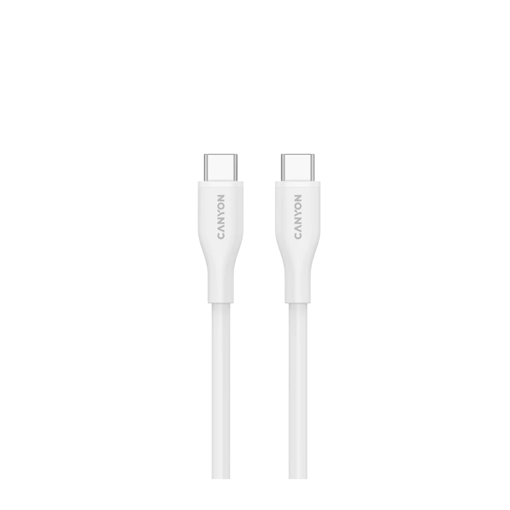 CANYON cable CC60SC10 C-C 60W 1m Silicon White - Image 2