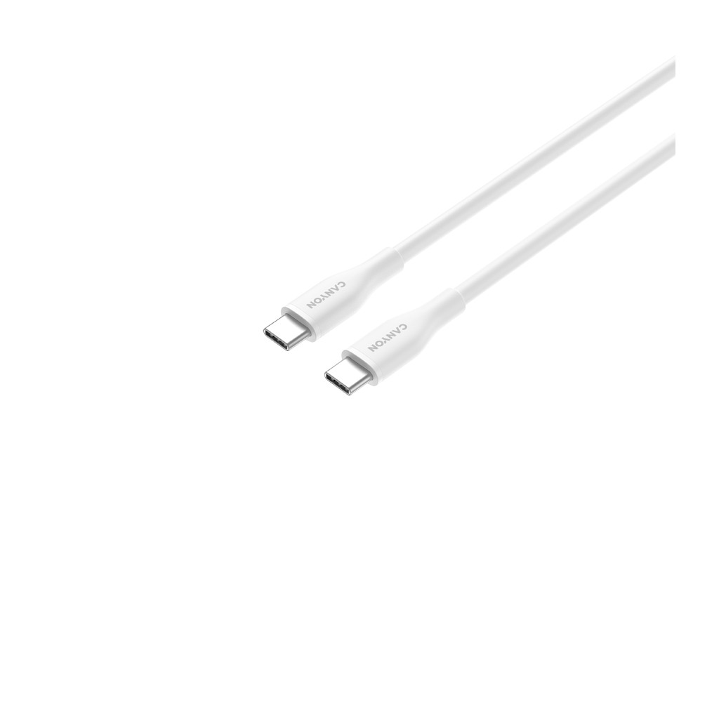 CANYON cable CC60SC10 C-C 60W 1m Silicon White - Image 3