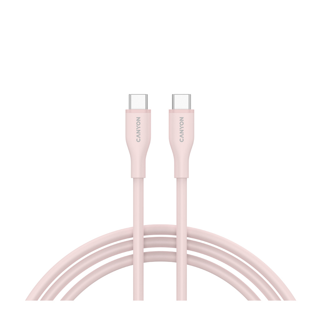 CANYON cable CC60SC10 C-C 60W 1m Silicon Pink Sand