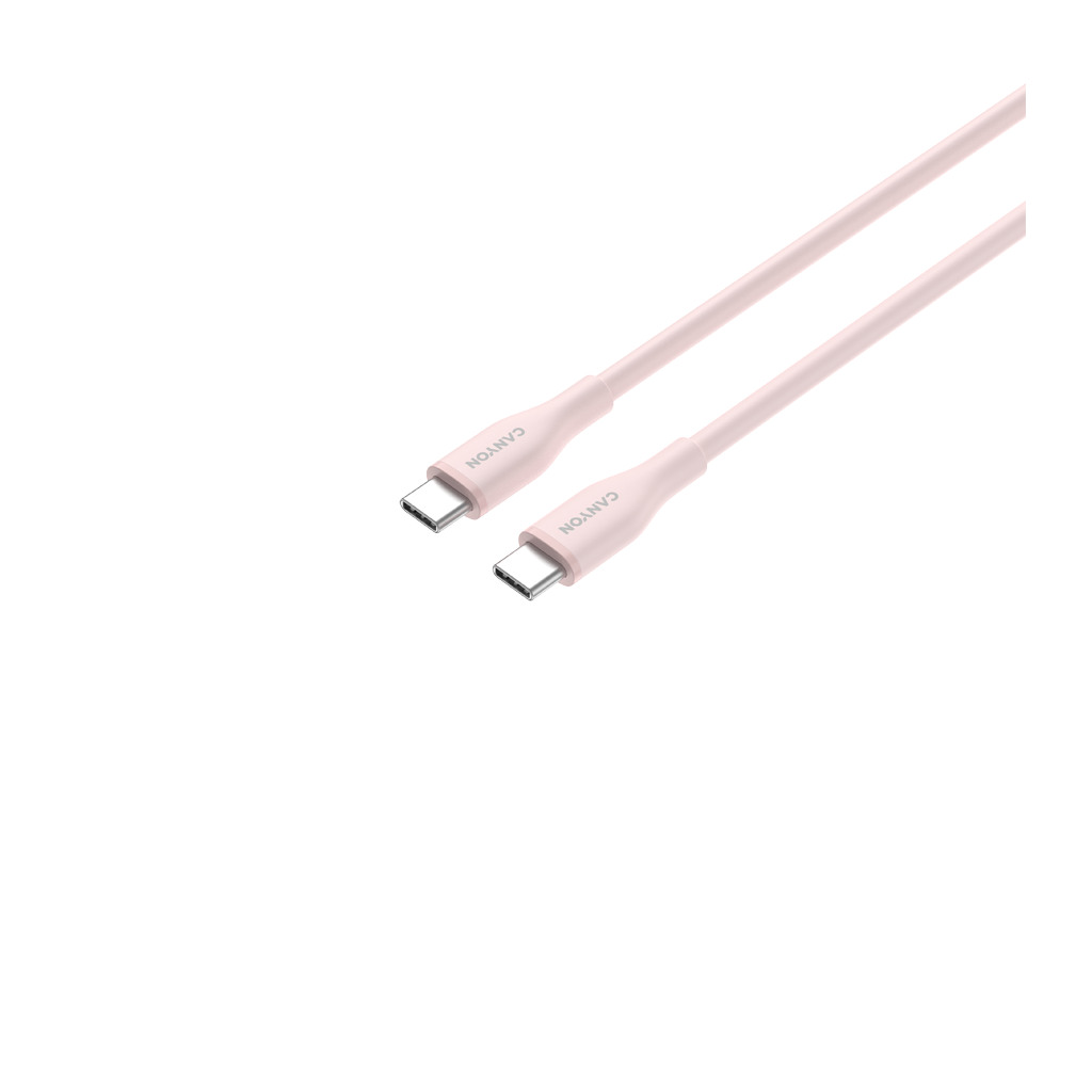 CANYON cable CC60SC10 C-C 60W 1m Silicon Pink Sand - Image 3