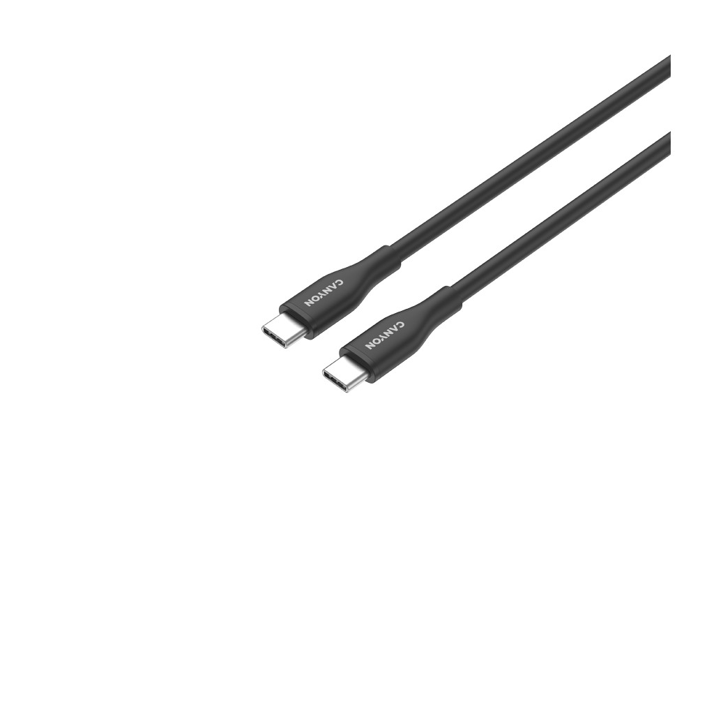 CANYON cable CC60SC10 C-C 60W 1m Silicon Black - Image 3