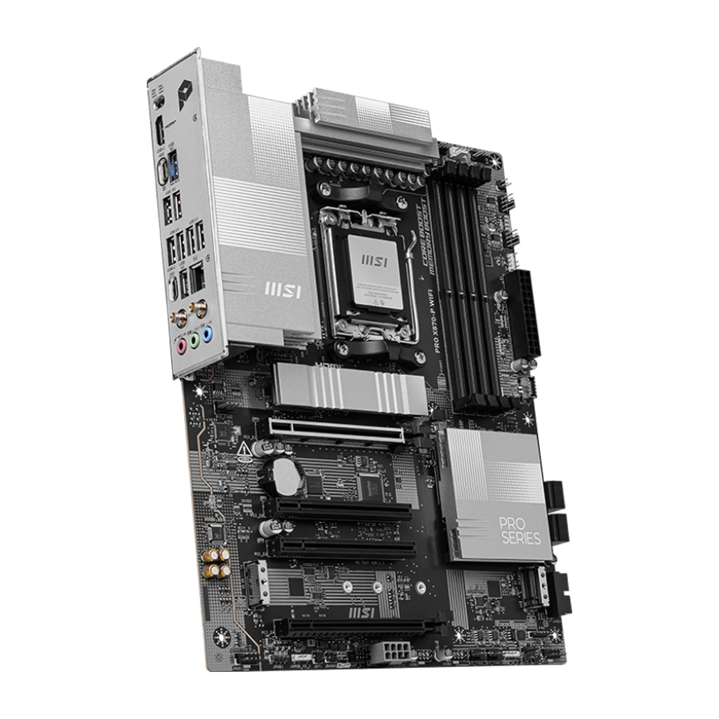 MSI Matična Ploča PRO X870-P WIFI AM4, DDR4, PCI-E x16, M.2, SATA, USB 3.2 - Image 4