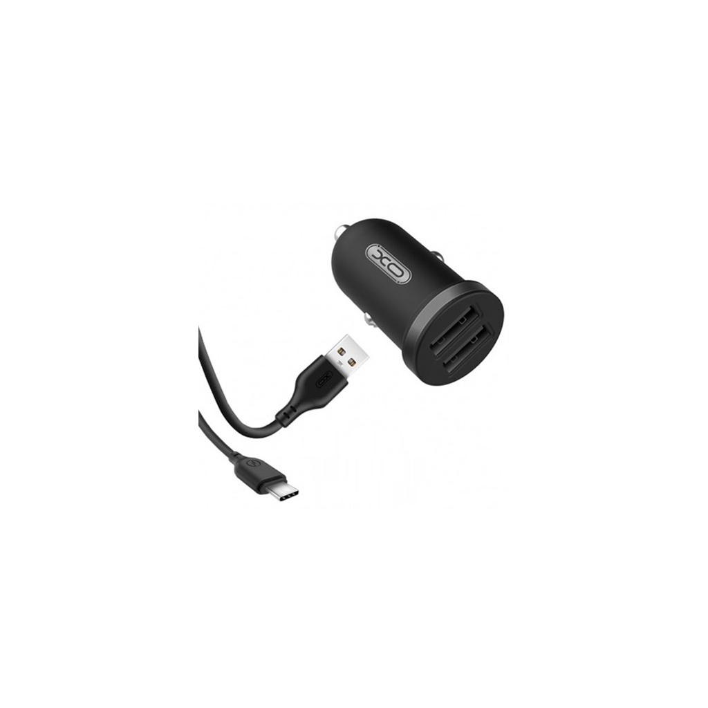 XO TZ08 Car charger + Micro USB Cable 1m