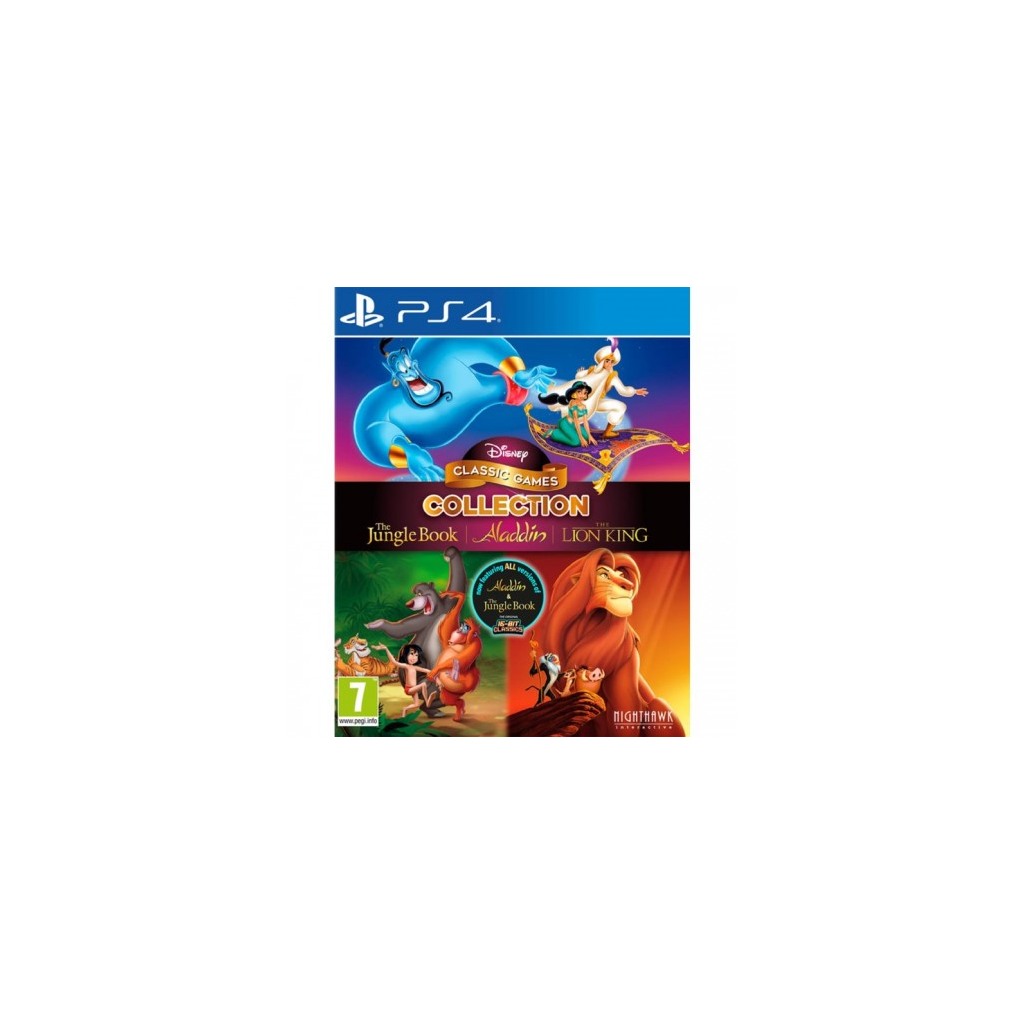 Disney Classic Games Collection: The Jungle Book, Aladdin, The Lion King /PS4