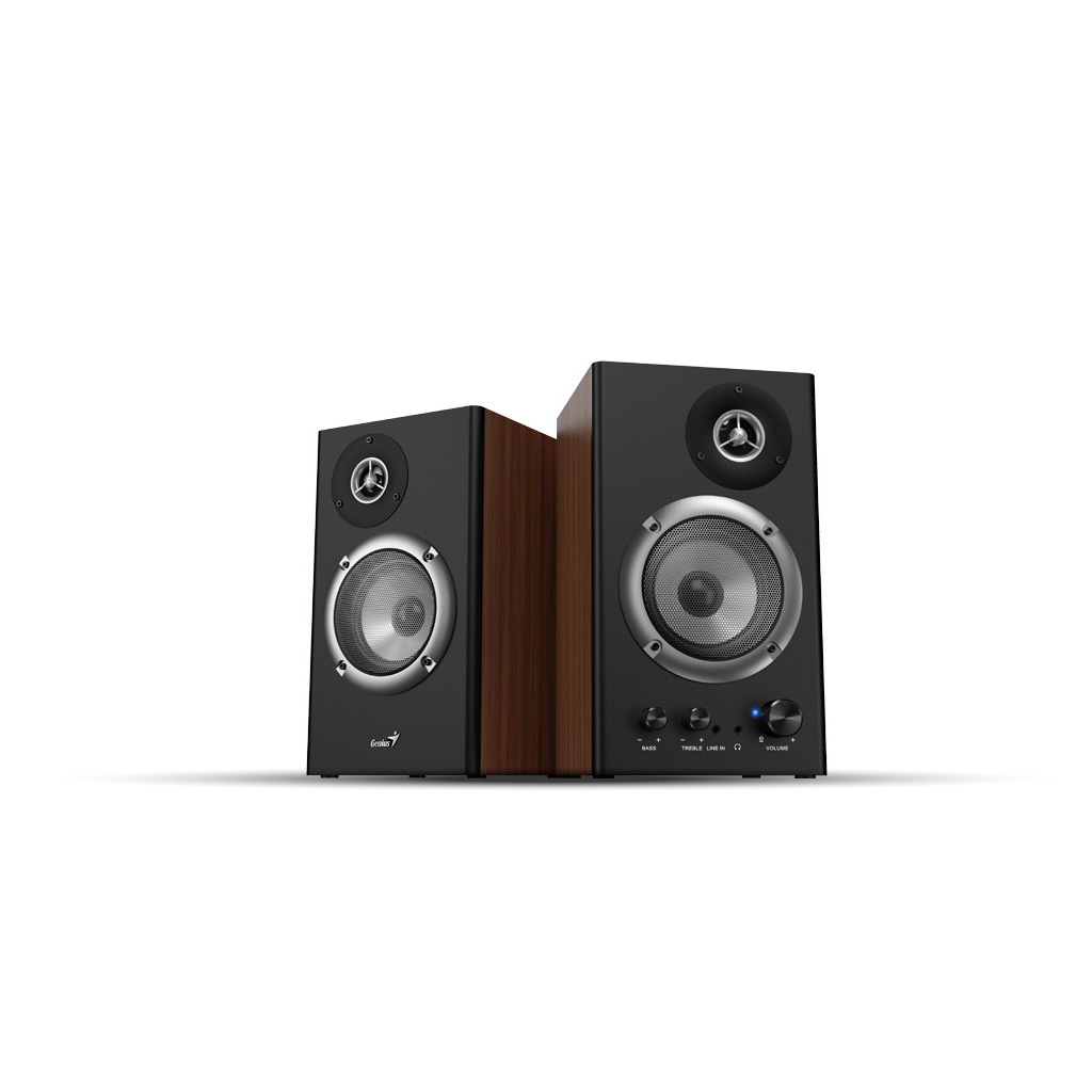 Genius zvučnici SP-HF1200B active, 2.0, 36w, wood, 40 Hz - 20000 Hz, 3.5mm, RCA