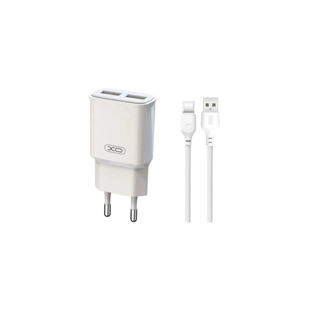 XO L92C  Dual 2.4A Charger + Type C cable