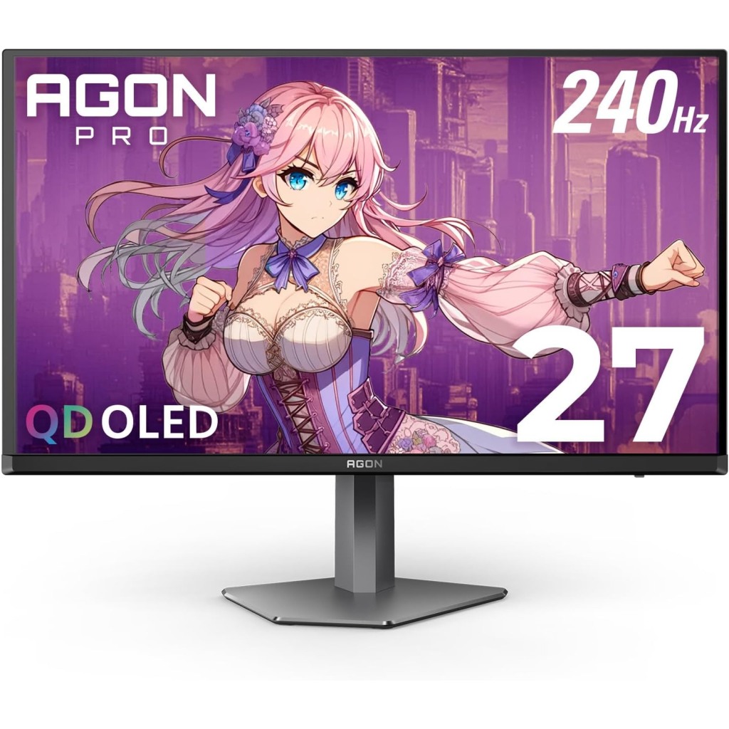 AOC Monitor LED AGON PRO AG276QZD2 26.7" 2560x1440 QD-OLED 240Hz 0.03ms - Image 2