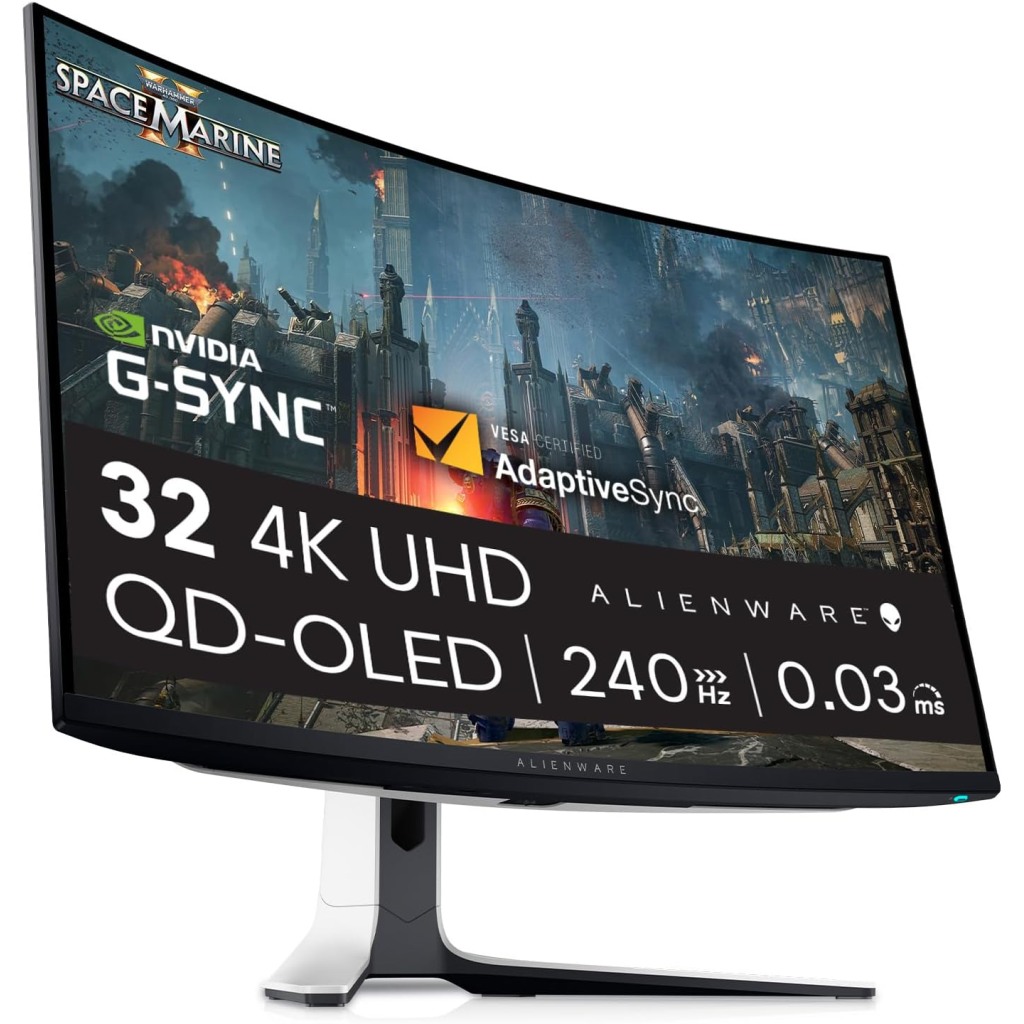 Alienware AW3225QF 32" 4K UHD Monitor - 240Hz, Anti-reflektivan, 1000 nita - Image 2