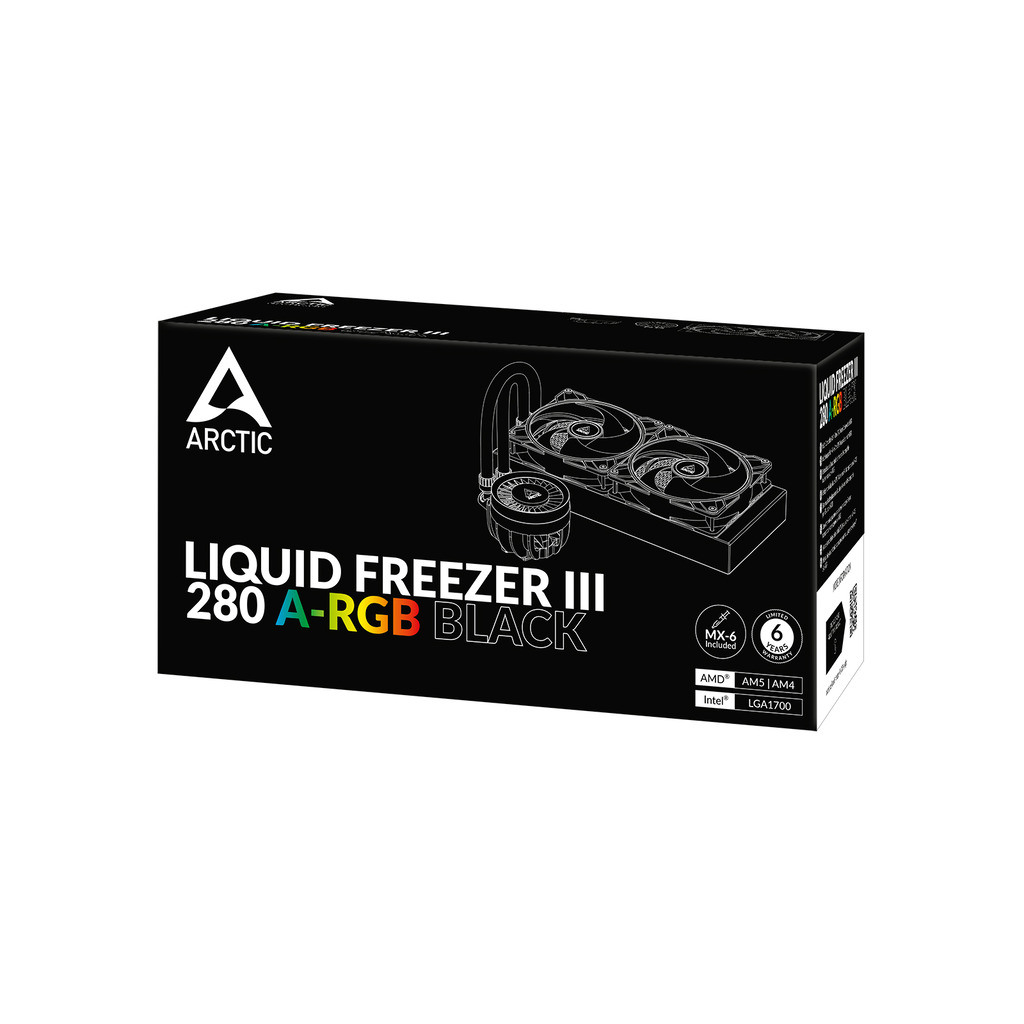 Liquid Freezer III 280 A-RGB BBlack, Multi Compatible AIOCPU Water Cooler, 1851, 1700, AM4, AM5 - Image 4