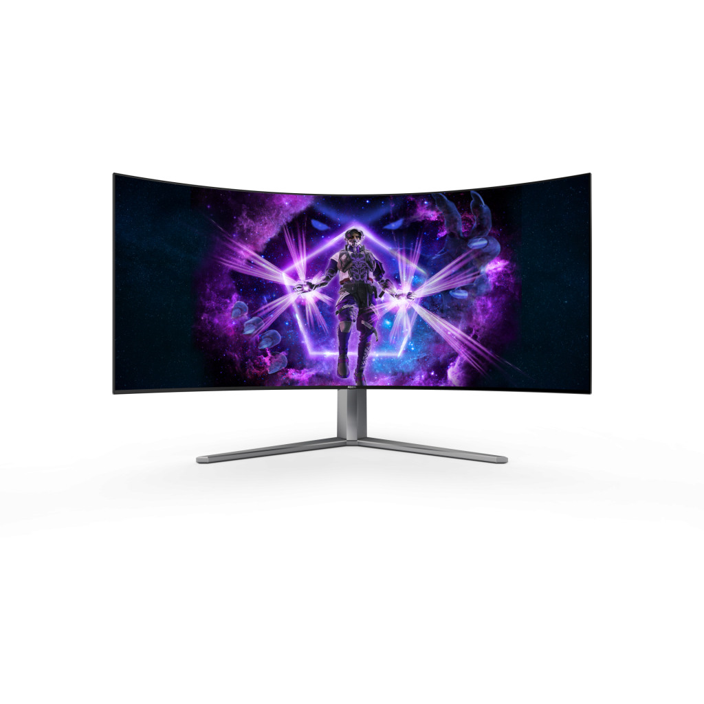 AOC Zakrivljeni OLED Monitor AG456UCZD AGON PRO 44.5" 3440x1440 240Hz 0.03ms HDR 10 - Image 2