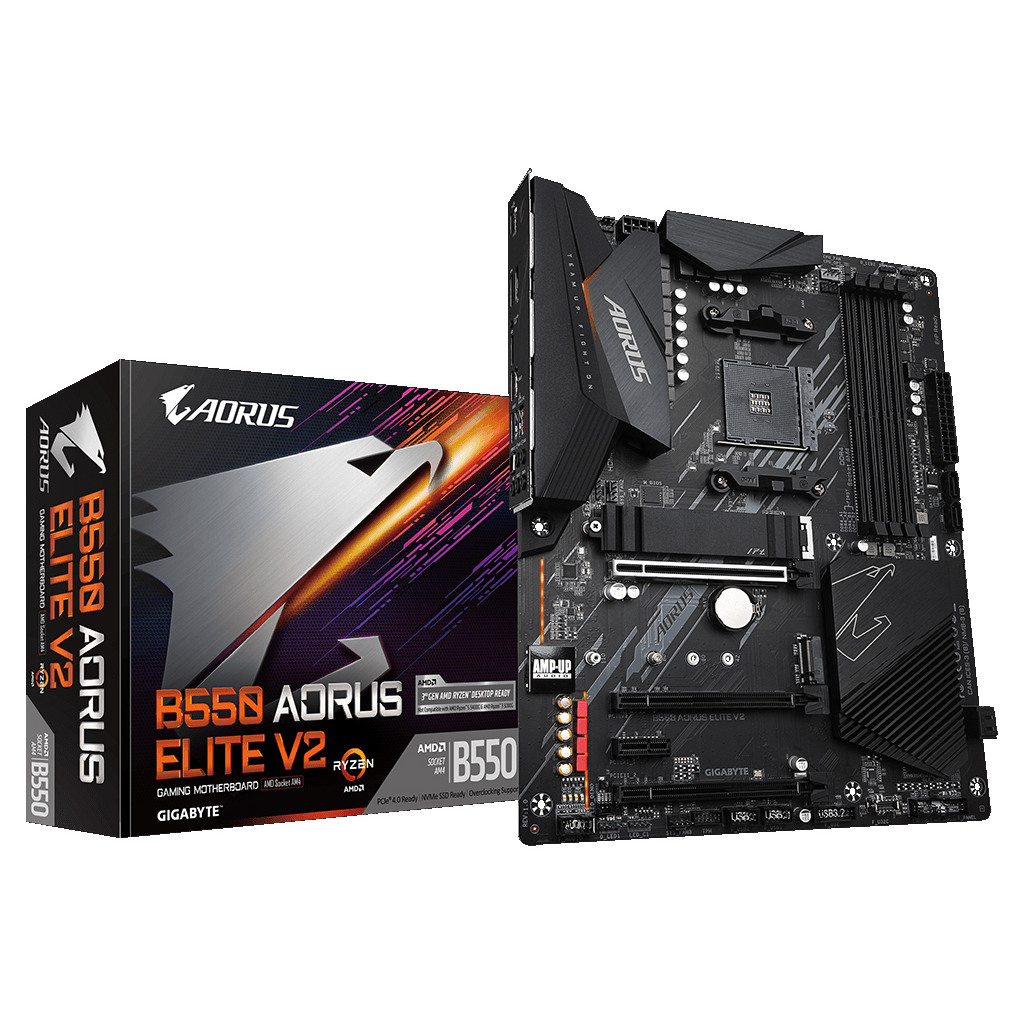 Gigabyte MB B550 Aorus EliteV2, AM4, 4x DDR4, 4x sata2x M.2, 1x DP, 1x HDMI,