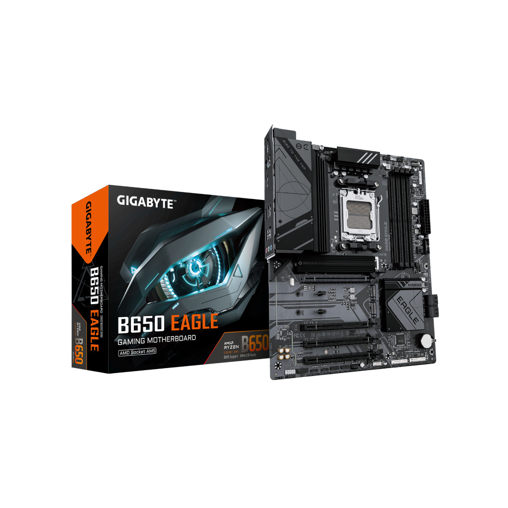 Gigabyte MB B650 EagleAM5; 4xDDR5; up to 256GB,(up to 7600MHz); 4x SATA,3xM.2, DP, HDMI - Image 5