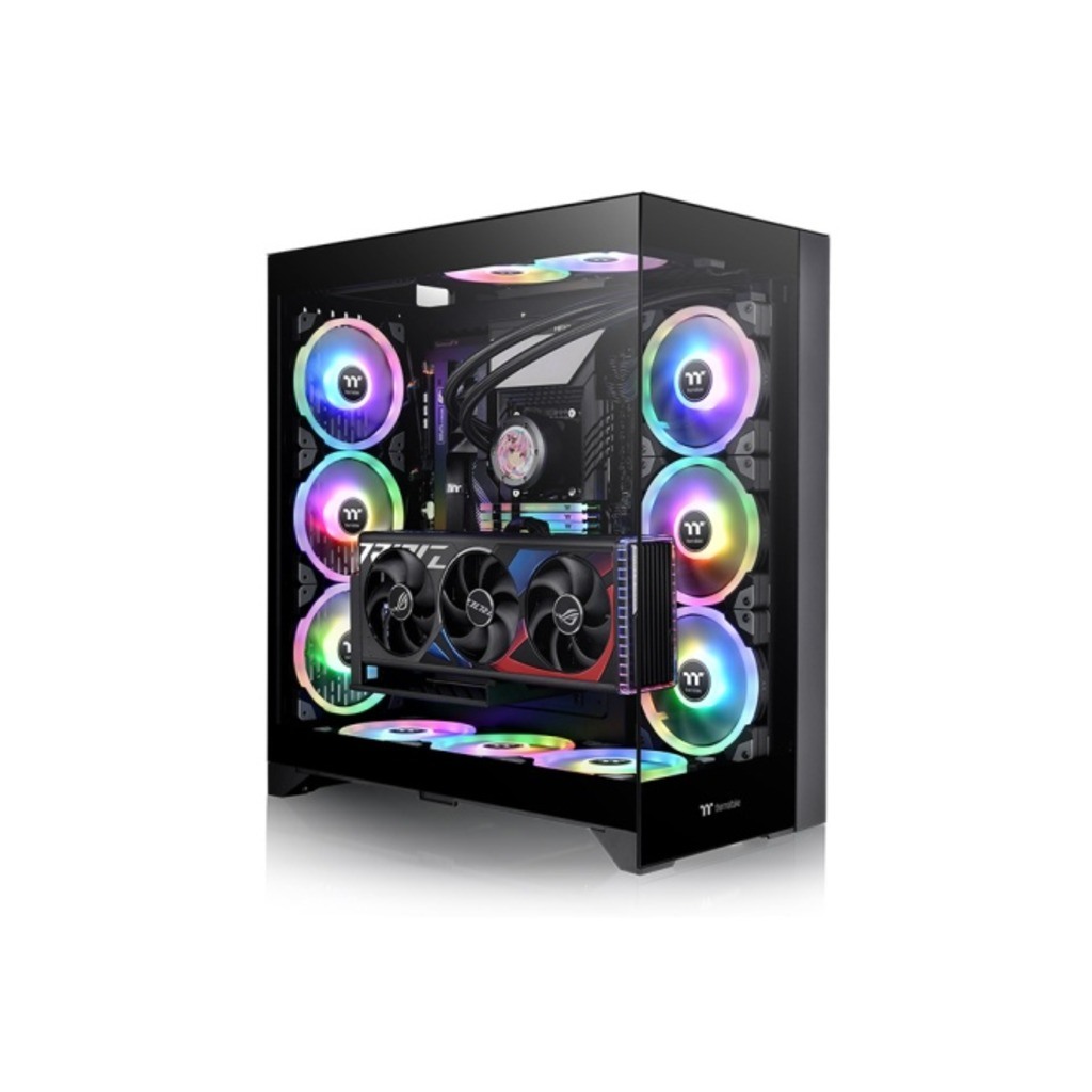 Thermaltake CTE E600 MXMid Tower, 4mm Tempered glassPCI-e 4.0 Riser Cable, GPU bracket