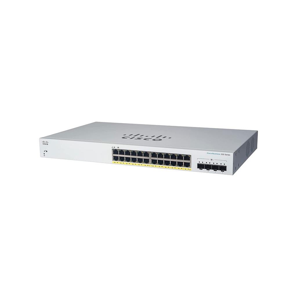 CBS220 Smart 24-port GE, PoE