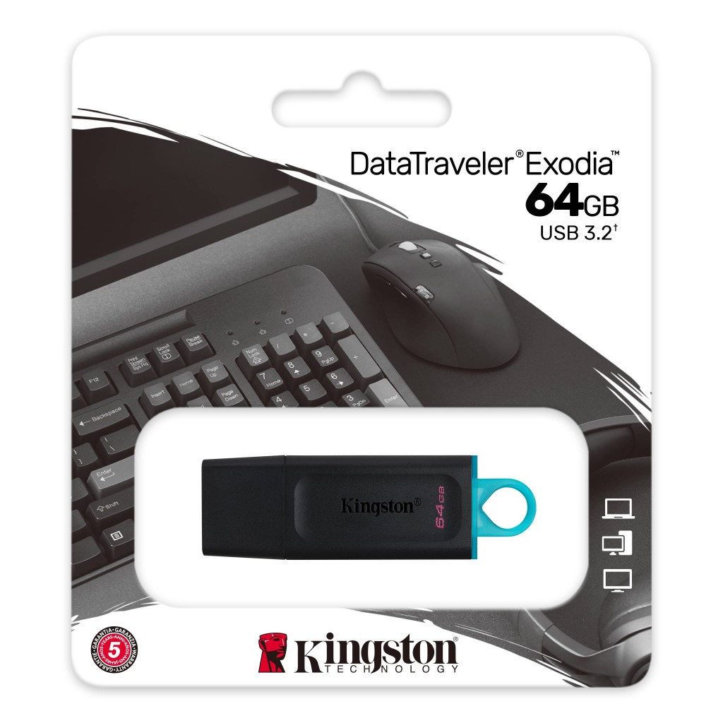 Kingston FD 64GB DTX USB3.2DataTraveler Exodia - Image 2