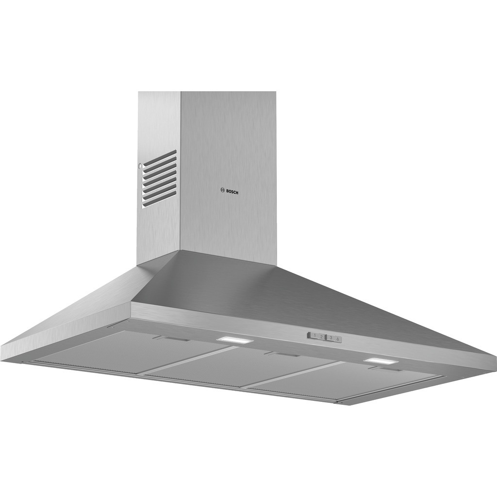 BOSCH Zidna napa Serie 2| 90cm 365 m3/h, Buka: 50/65dB, Piramida dizajn, DE