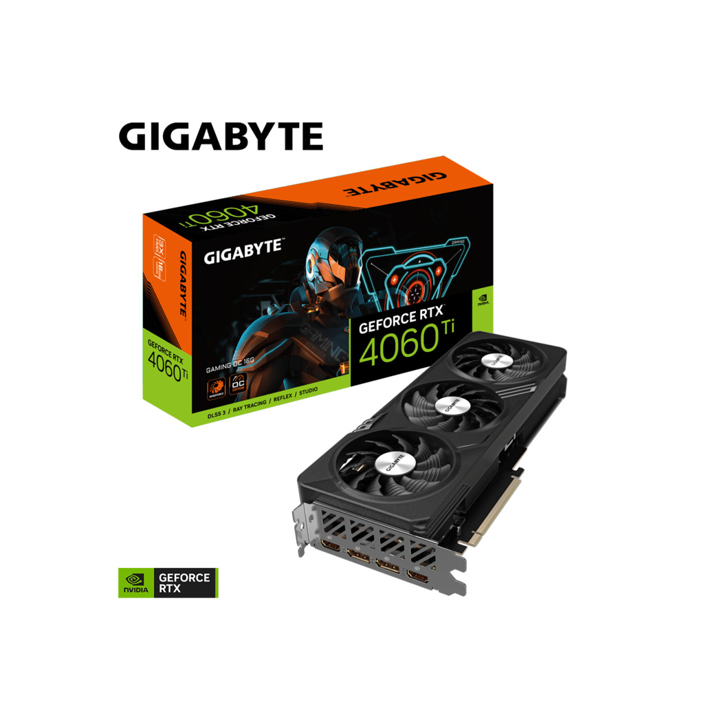 Gigabyte VGA 4060 Ti Gaming OC16GB GDDR6 128bit 2xDP, 2xHDMI