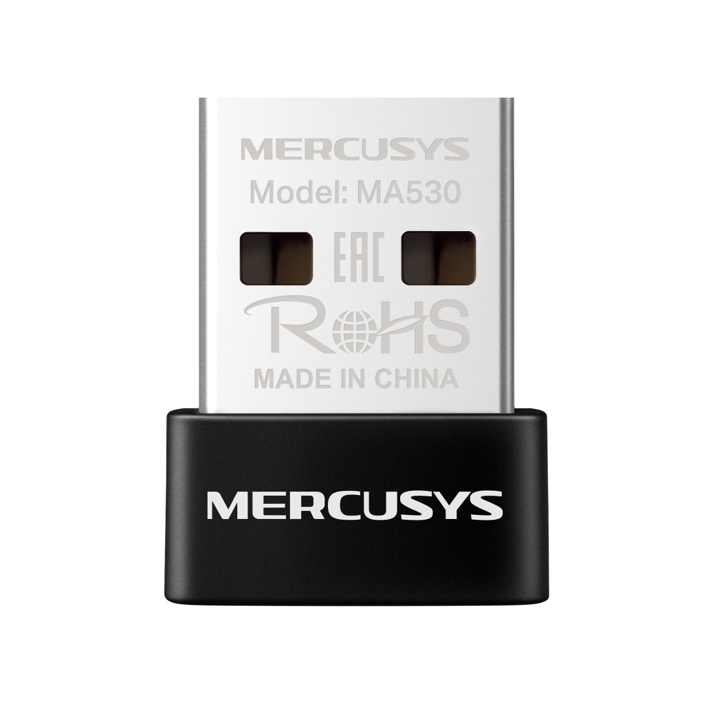 Mercusys MA530 Bluetooth 5.3 Nano USB Adapter - Nano veličina, USB 2.0, Bluetooth 5.3