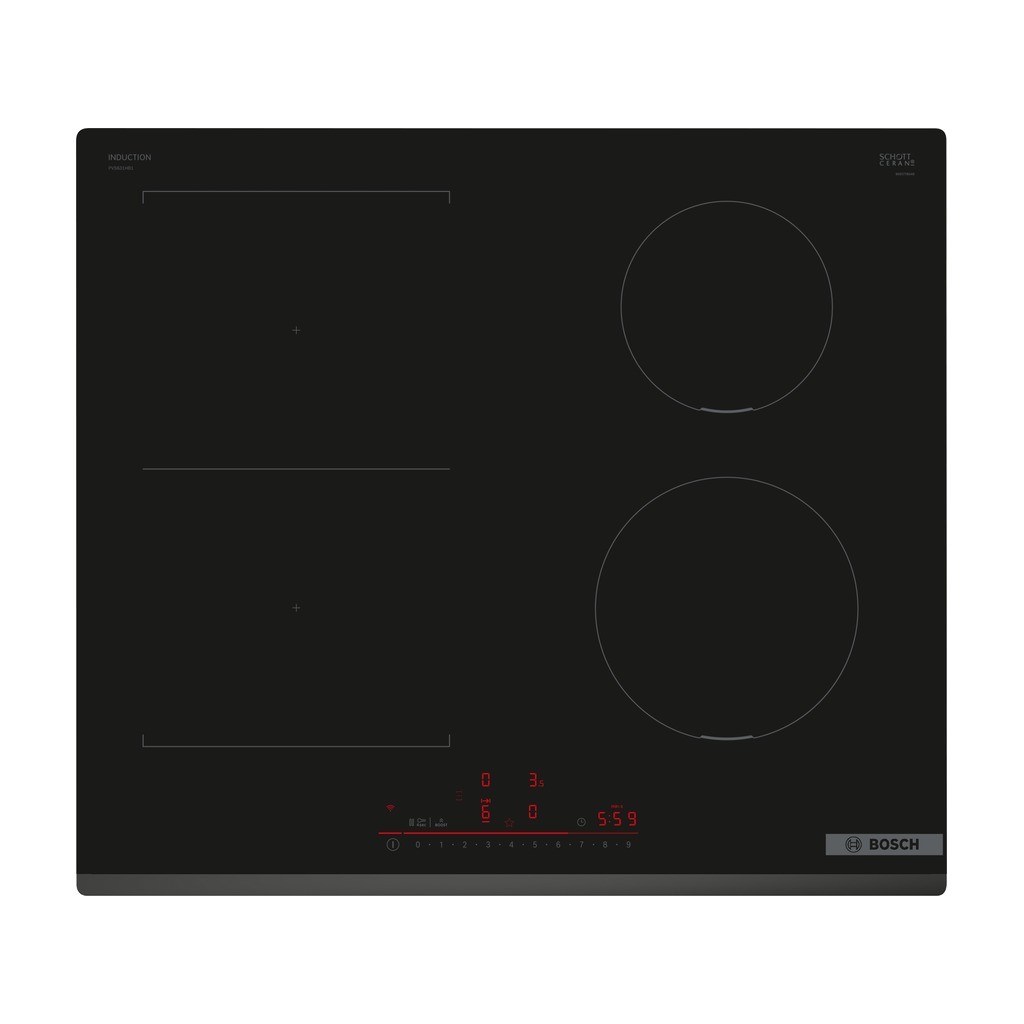 BOSCH indukcijska PVS631HB1E, Serie 6| bez okvira,CombZone Direct Select,  Gumb Favourite