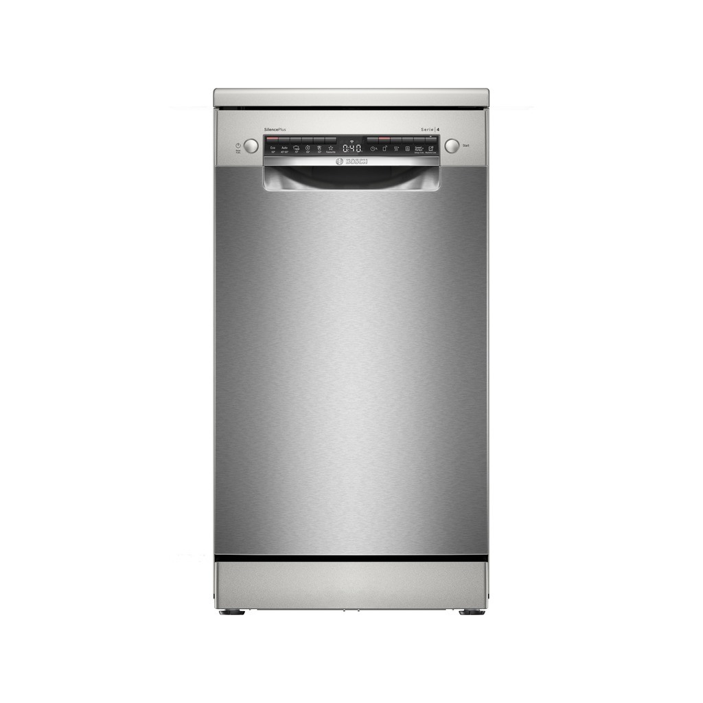 BOSCH perilica posuđa Serie 4|  45cm, INOX, Escajg ladica, 10set, 44dB,6 programa