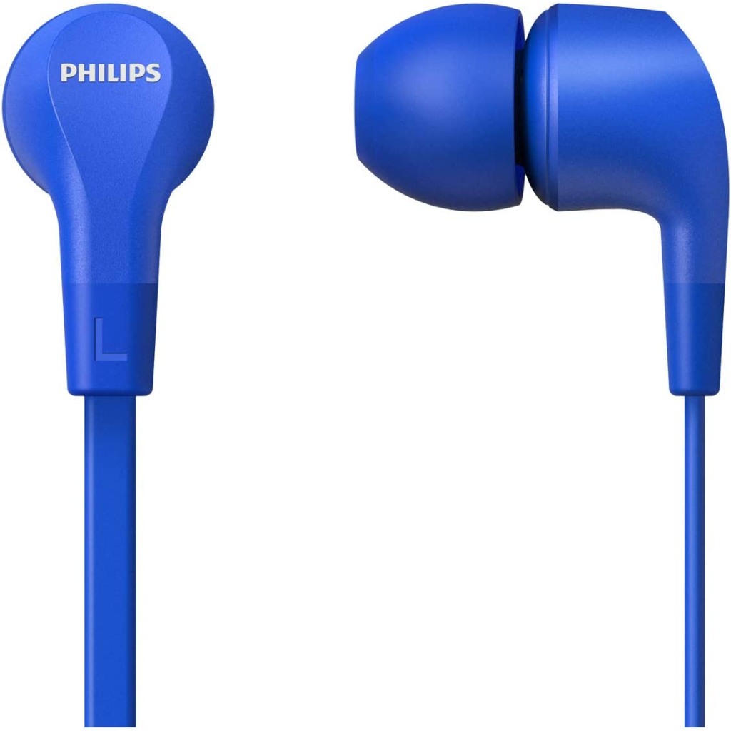 PhilipsTAE1105BL slusaliceIn-ear; pozlaćeni prikljucak;kontrola na kabelu za lako upravljanje