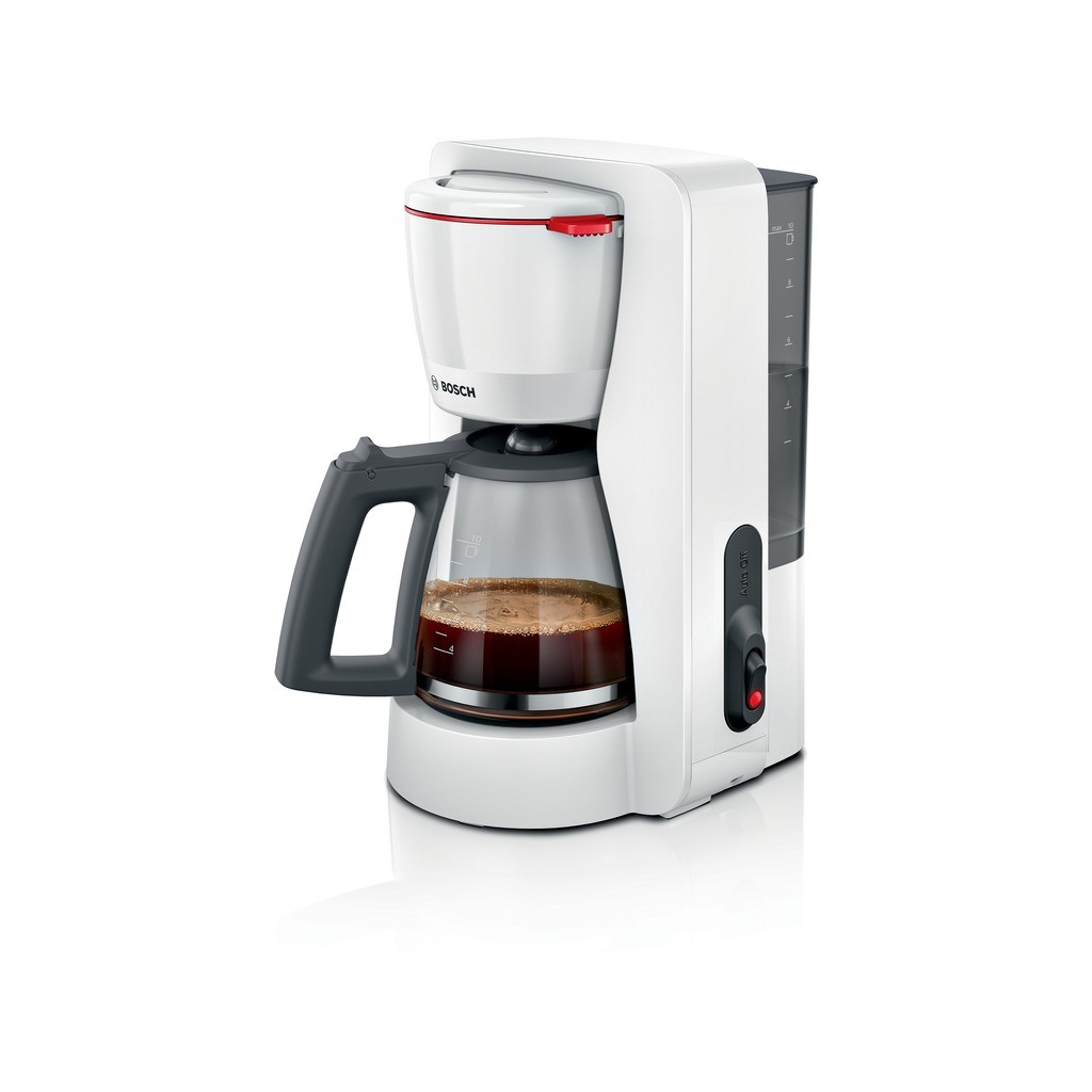 BOSCH  aparat za kafu TKA2M111 My Moment, Bijela, 1.4l,1200WStakleni vrč za 10/15 šoljica kafe