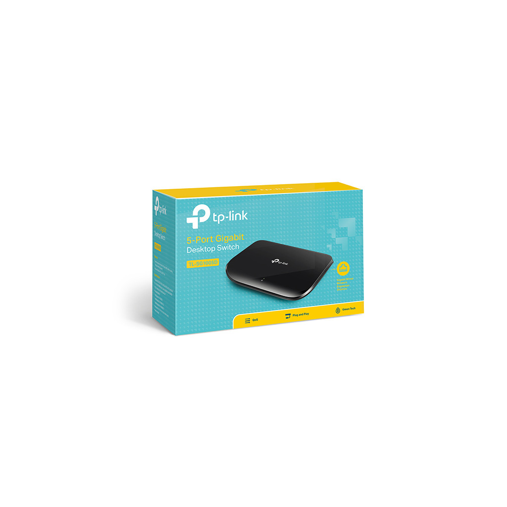 TP-Link TL-SG1005D Switch5x10/100/10005-Port Gigabit Desktop Switch - Image 2