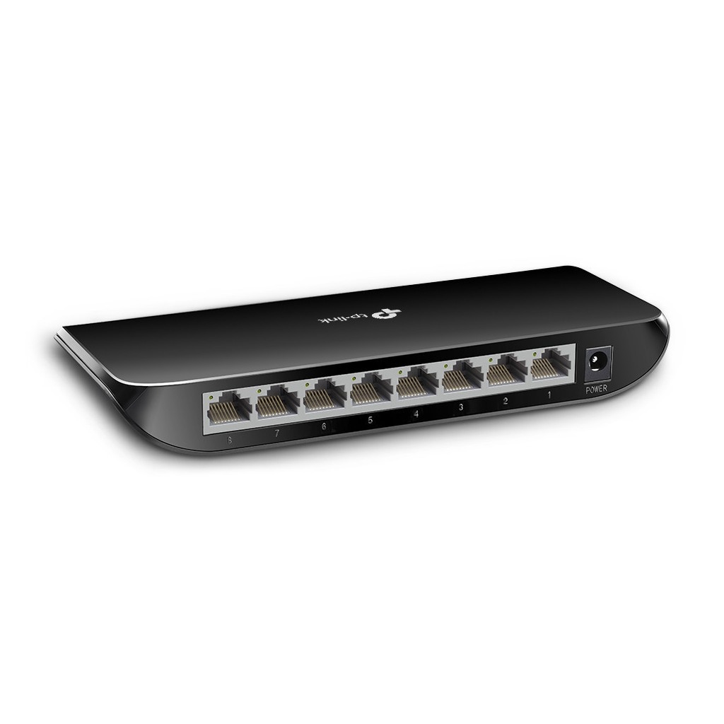 TP-Link TL-SG1008D Switch 8x10/100/1000, 8-Port Gigabit Desktop Switch - Image 2