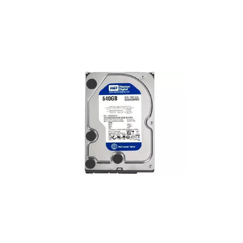 WD HDD 640GB SATA2 16MB Pull7200RPM Caviar Blue,12mjeseci garancija