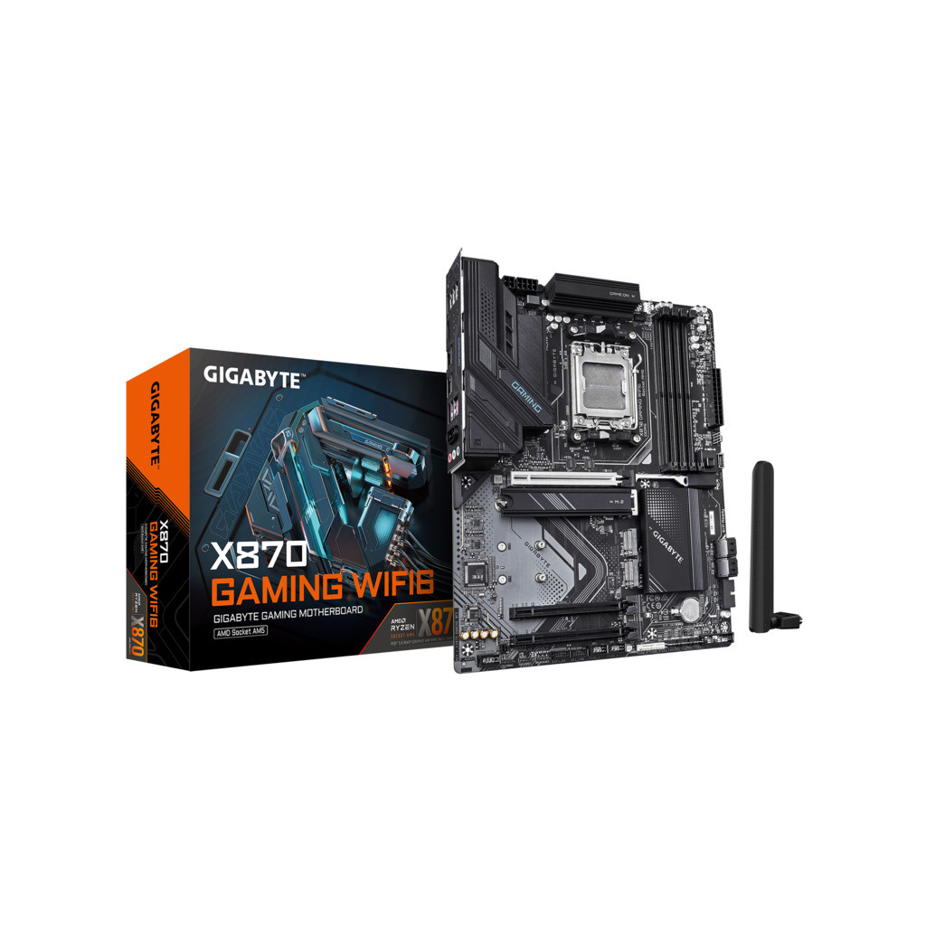 Gigabyte MB X870 GAMING WF6AM5; 4xDDR5; 3xM.2; 4xSATA10xUSB; WIFI 6; ATX; RAID