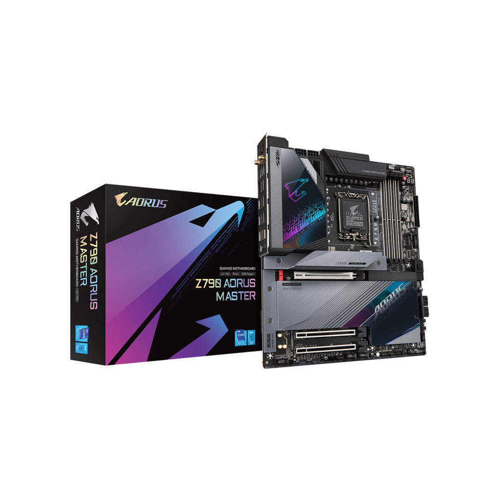 Gigabyte MB Z790 AORUS MASTERLGA1700; 4xDDR5; 5xM.2; 4xSATA14xUSB; DP; ATX;