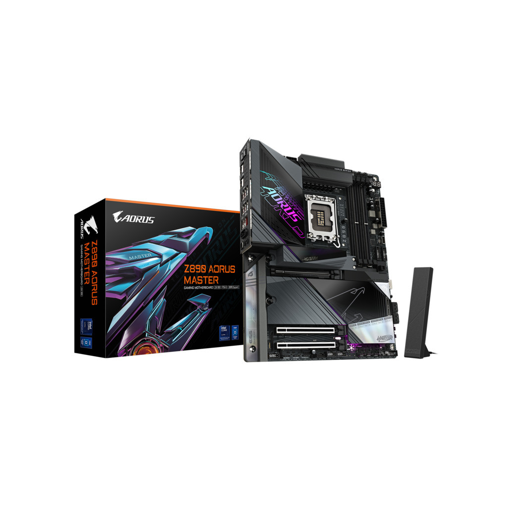 Gigabyte MB Z890 AORUS MASTERLGA1851; 4xDDR5;5xM.2; 4xSATA;12xUSB; DP; ATX;HDMI, RAID, THUNDERBOLT