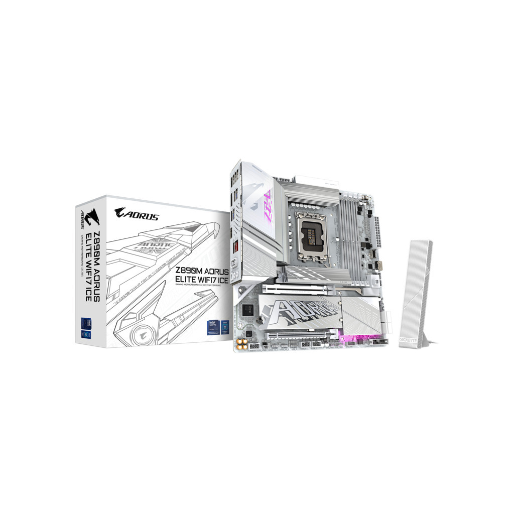 Gigabyte MB Z890M A Elite WF7LGA1851; 4xDDR5;3xM.2; 4xSATA;10xUSB; 1xDP;1xHDMI; mATX; THUNDERBOLT