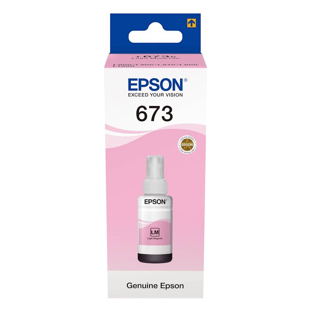 Tinta EPSON EcoTank ITS T6736 Light Magenta 70ml