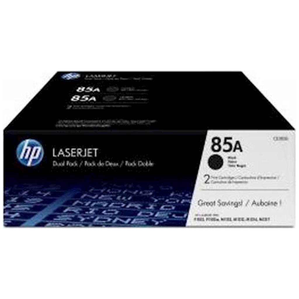 Toner HP black 85AD dvojno pakovanje