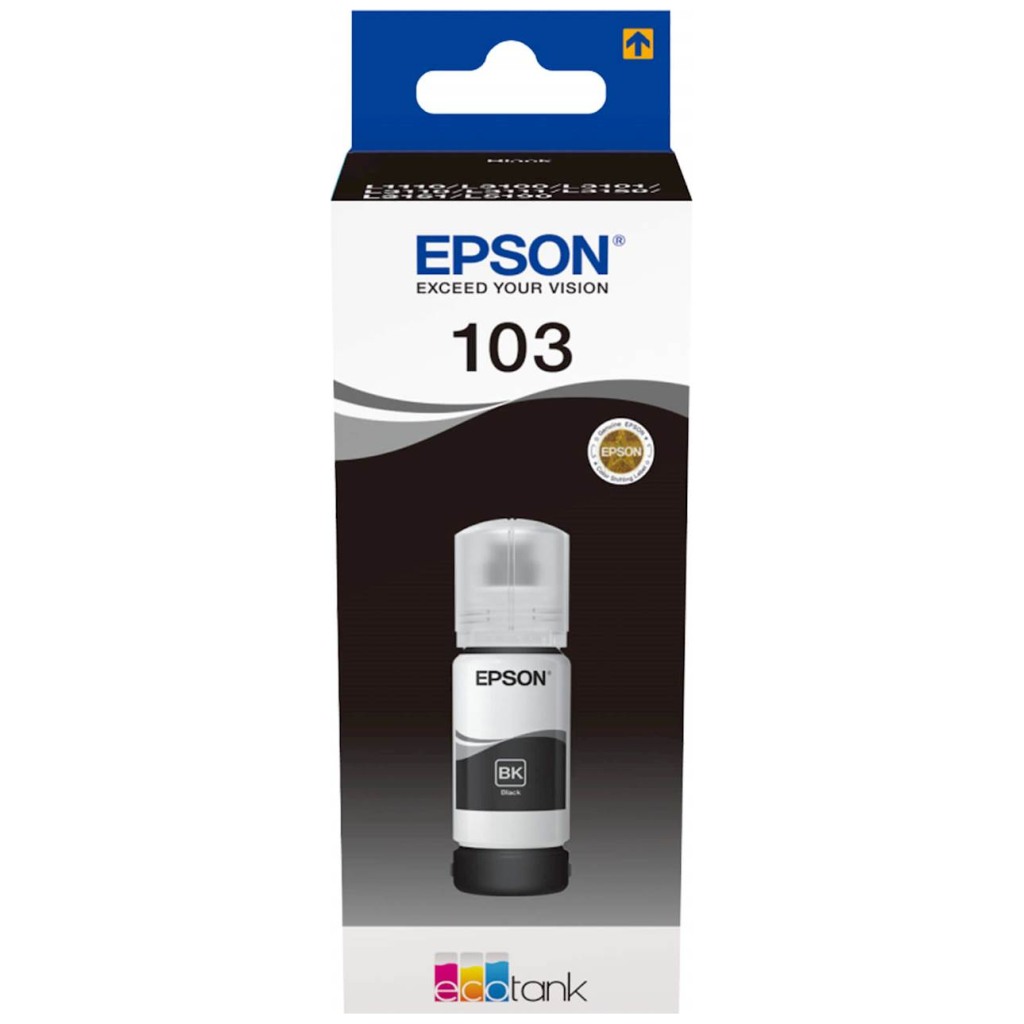 Tinta EPSON EcoTank 103 Black