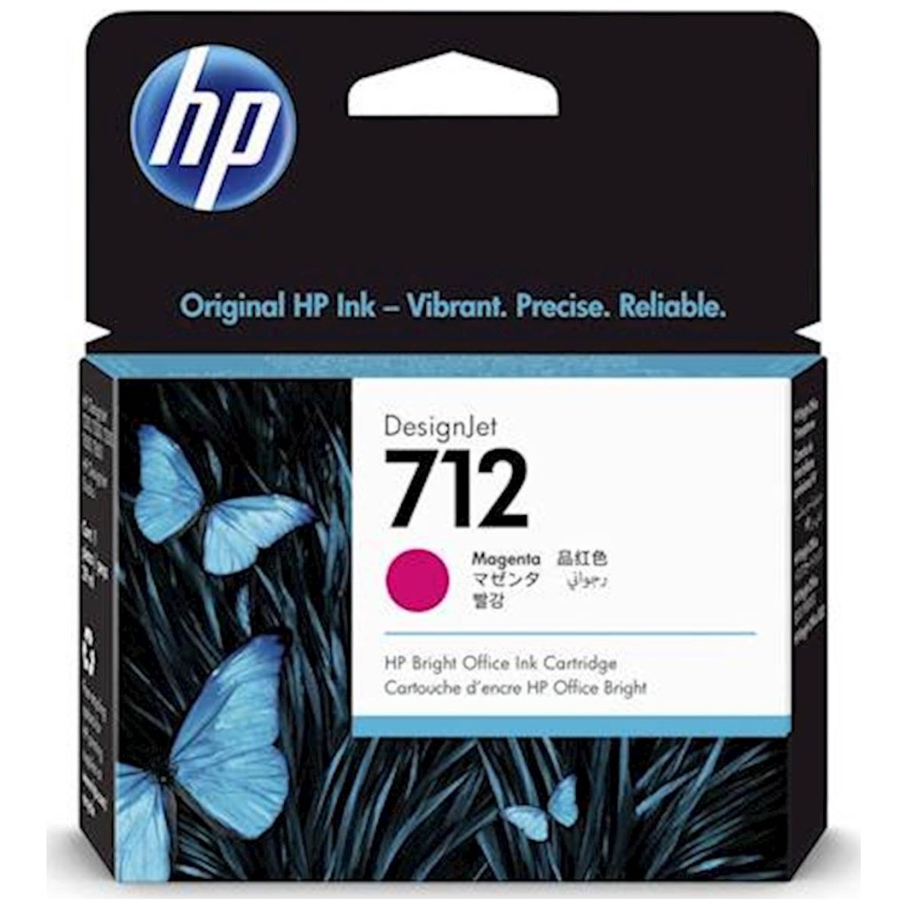 Tinta HP magenta 712