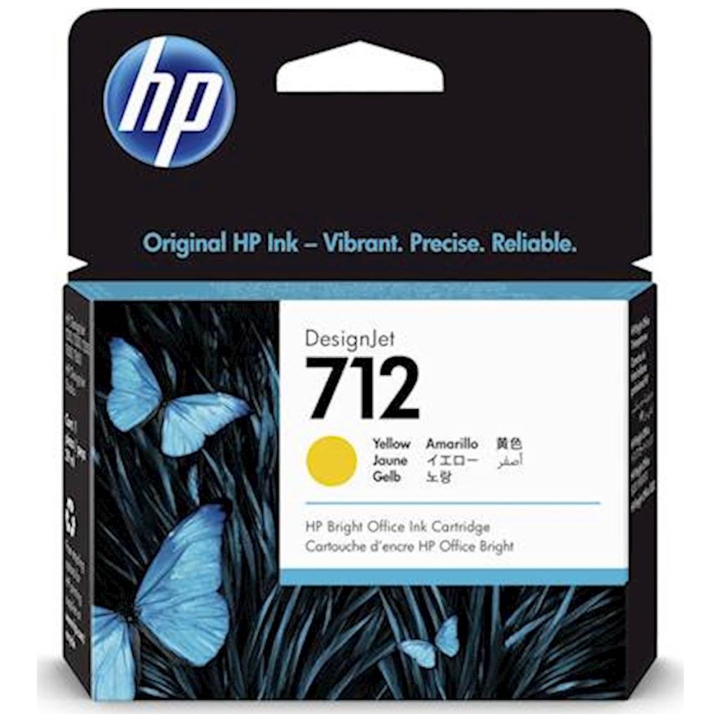 Tinta HP yellow 712