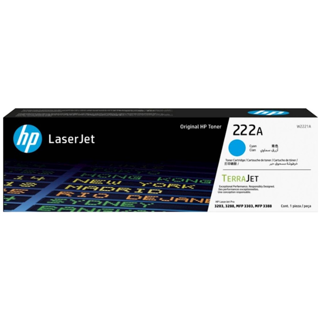 TONER HP 222A B-C