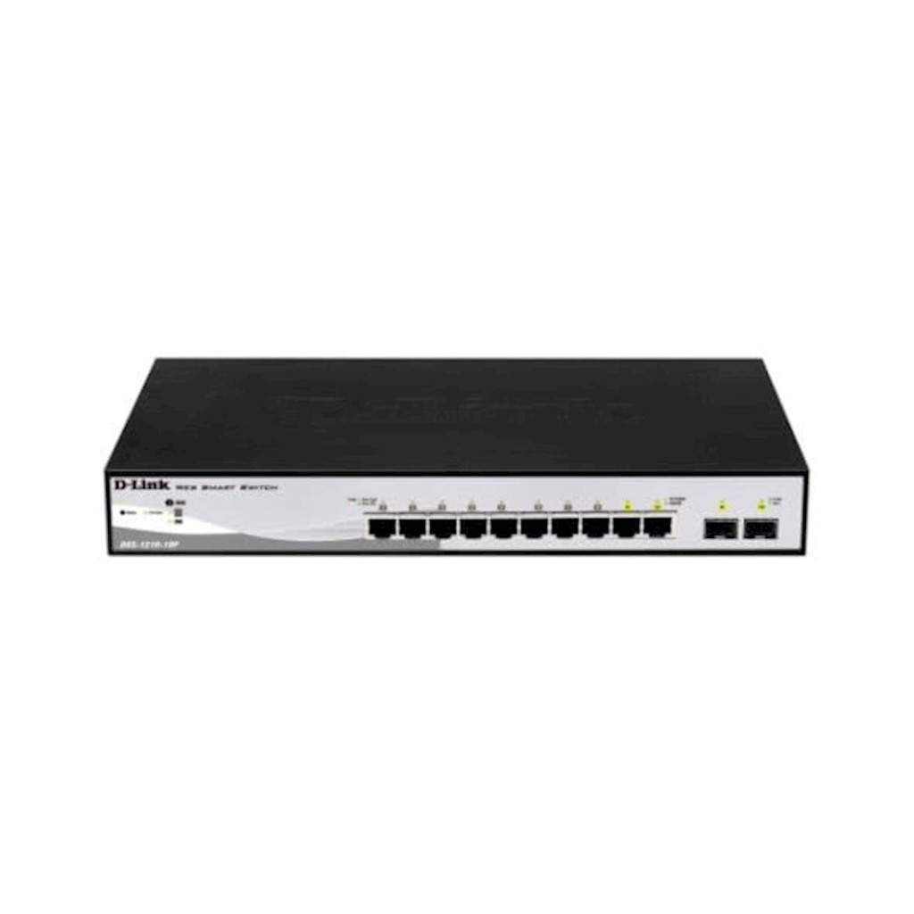 Switch DLINK 10-port Gbit PoE incl. 2 Combo 1000Ba