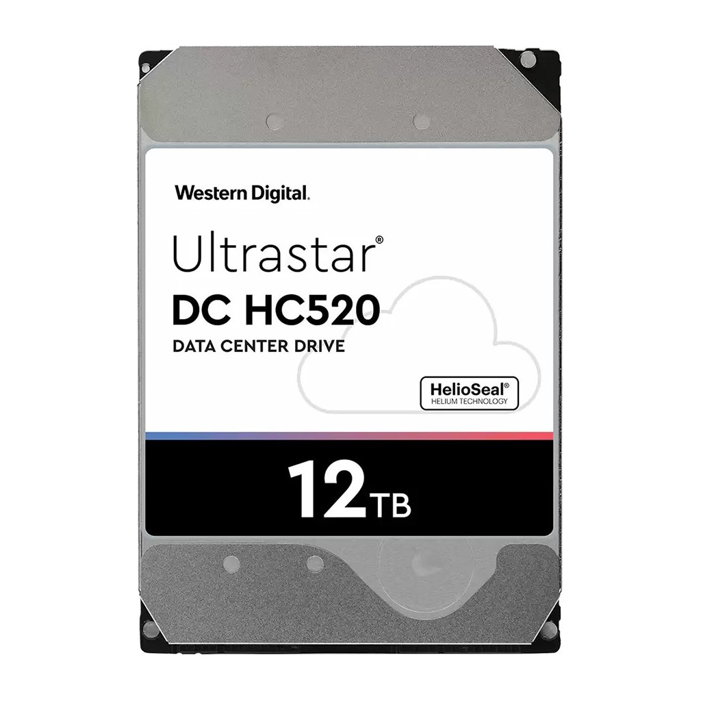 Western Digital Ultrastar Server HDD - 12TB, 7200 RPM, SAS, Serversko Rješenje