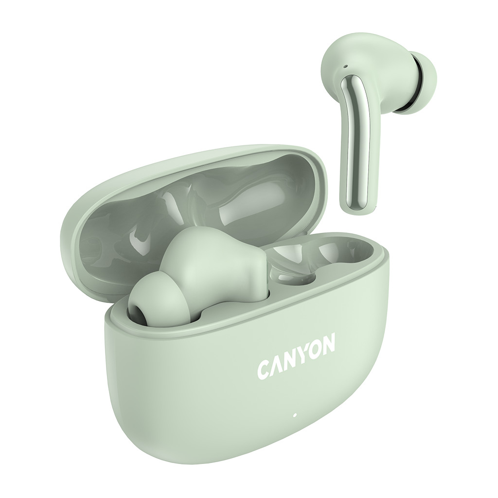 CANYON Slušalice OnGo 9 Zelene - Bežične, Bluetooth 5.0, 20h Baterija - Image 4