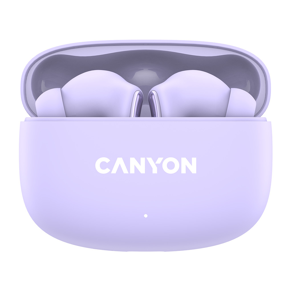 CANYON Bežične Slušalice OnGo 9 - Bluetooth 5.0, Ljubičaste, 20h Baterija - Image 2