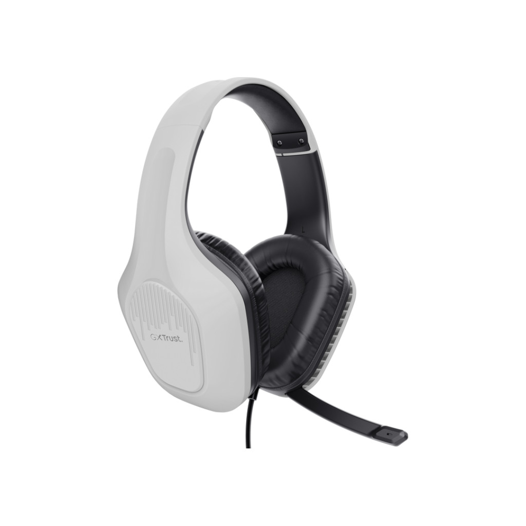 Trust GXT 415PS  ZIROX gamingslušalice, žičane, 3.5 mm, 120cm kabl,over-ear, bijele - Image 3